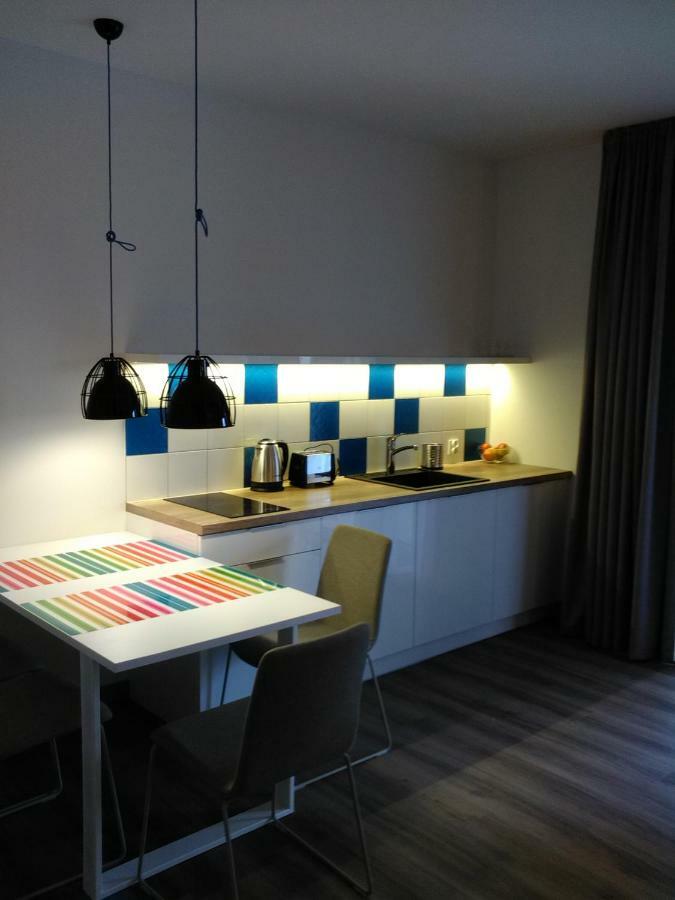 Apartament niebieski w kompleksie 5 Morz Sianożęty Zewnętrze zdjęcie