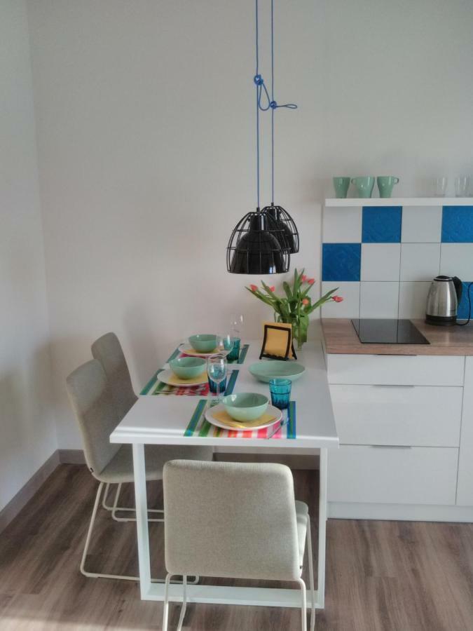 Apartament niebieski w kompleksie 5 Morz Sianożęty Zewnętrze zdjęcie