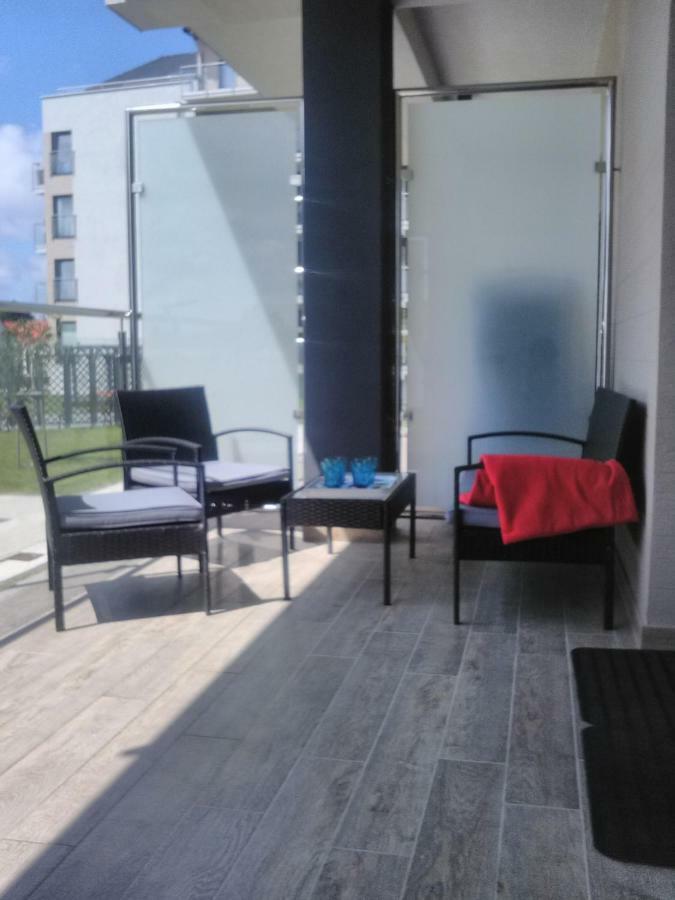 Apartament niebieski w kompleksie 5 Morz Sianożęty Zewnętrze zdjęcie